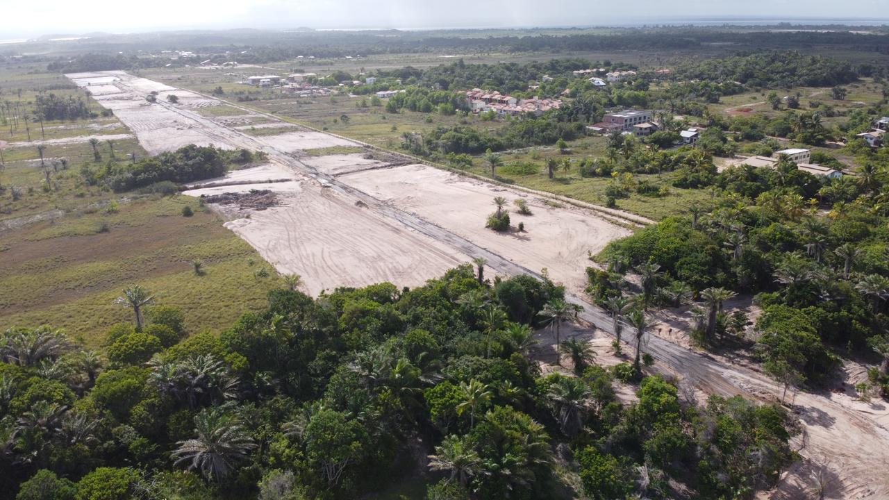 Vista aérea do loteamento Taipu Prime